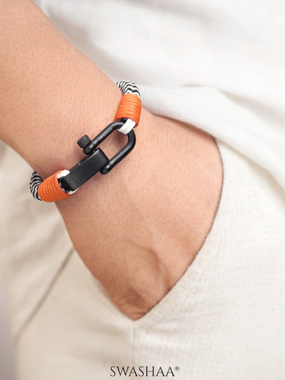 Raxon Dual Cord Men’s Rope Bracelet