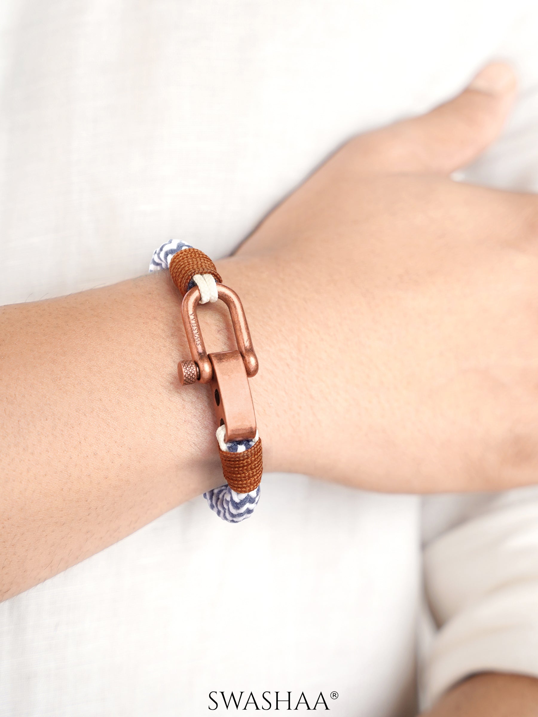 Raxon Dual Cord Men’s Rope Bracelet