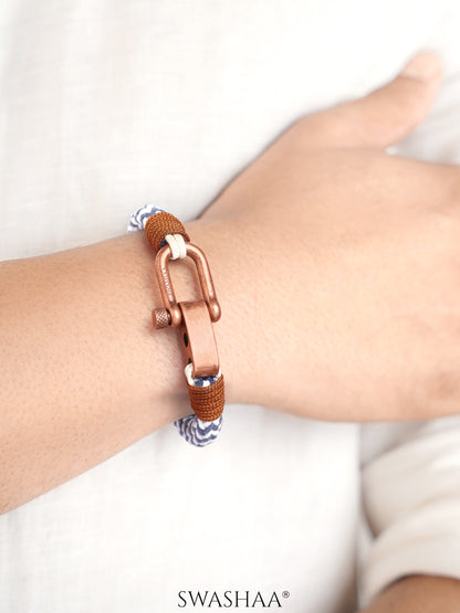 Raxon Dual Cord Men’s Rope Bracelet