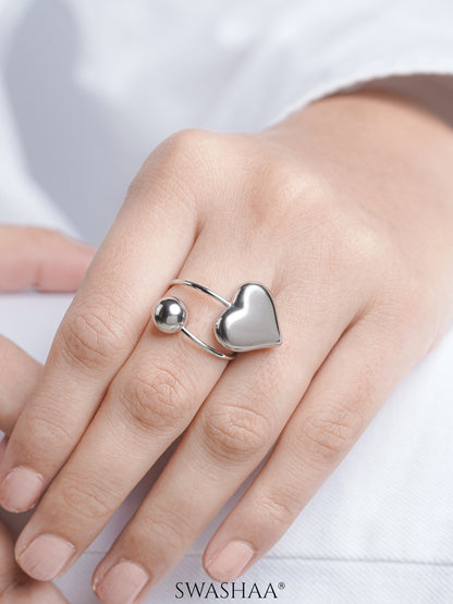 Reemi Glossy Heart Ring