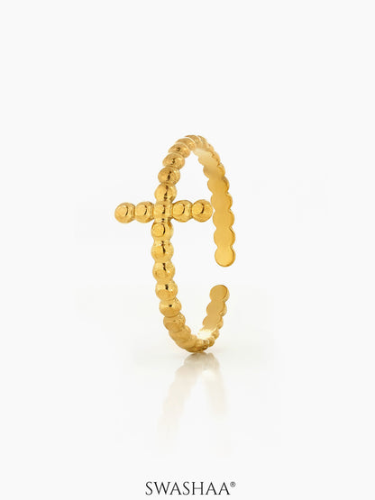 Rei 18K Gold Plated Ring Gold
