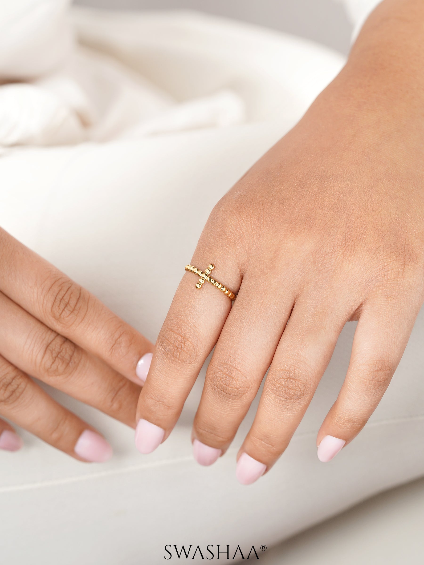 Rei 18K Gold Plated Ring