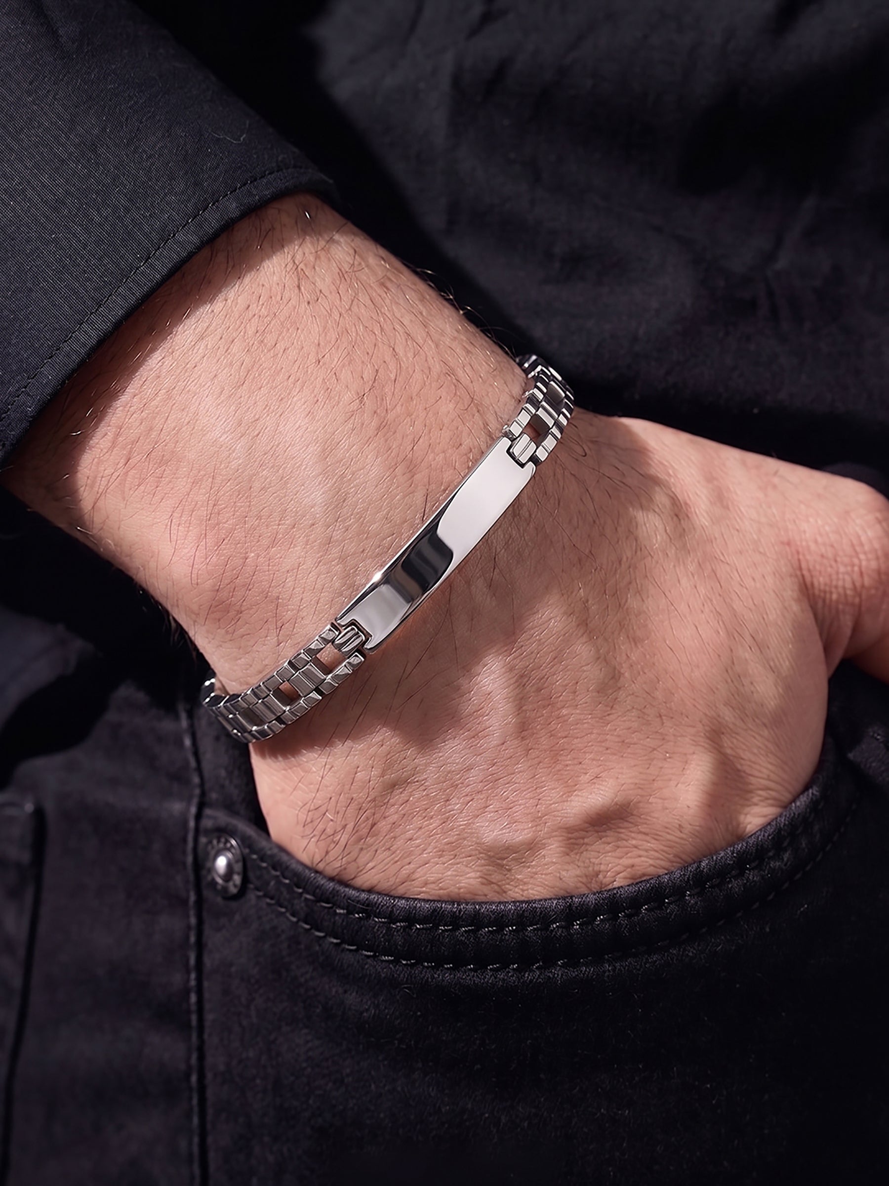 Revikon Watch Belt Men's Bracelet