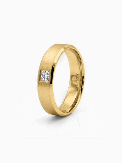 Rivaro 18K Gold Plated Men's Rings Gold