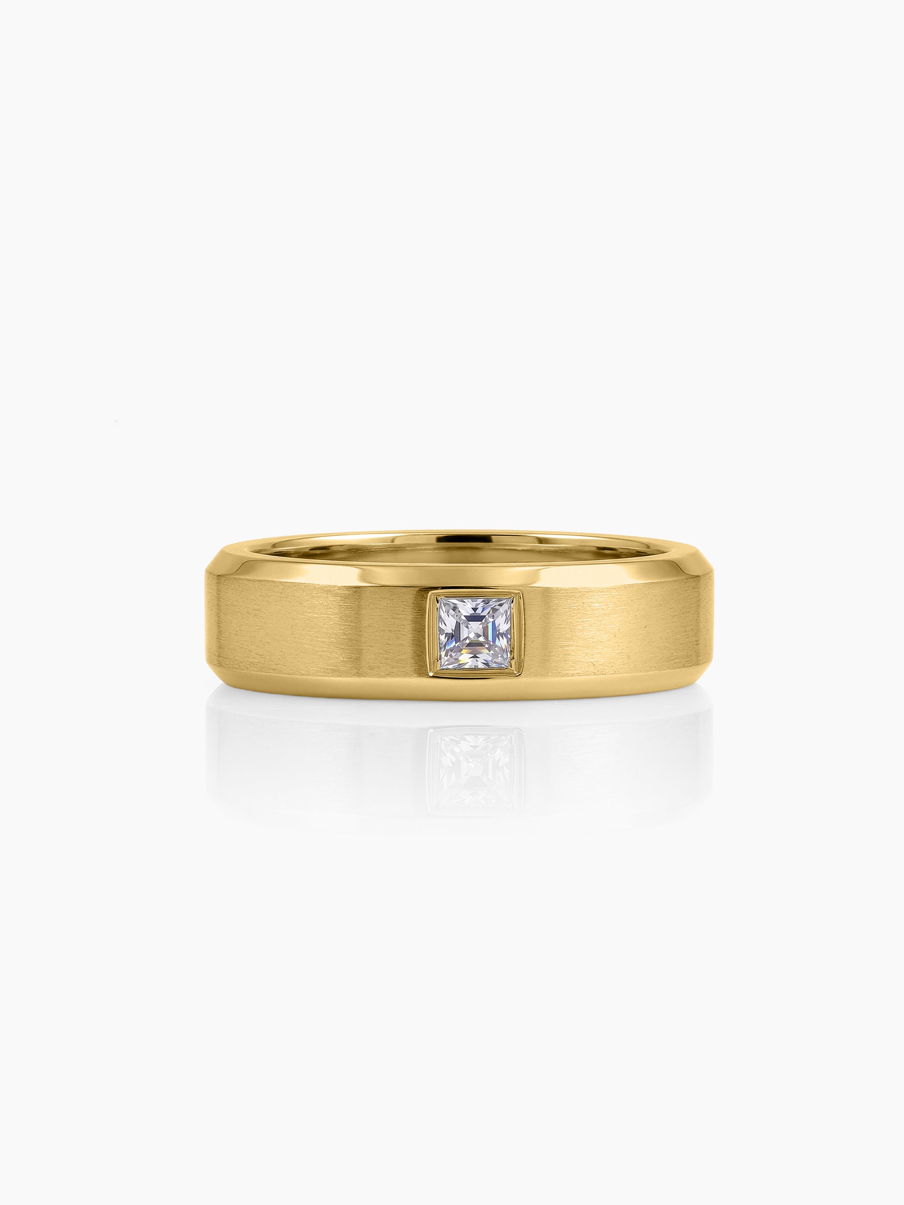 Rivaro 18K Gold Plated Men's Rings