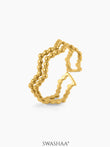 Riviera 18K Gold Plated Ring Gold