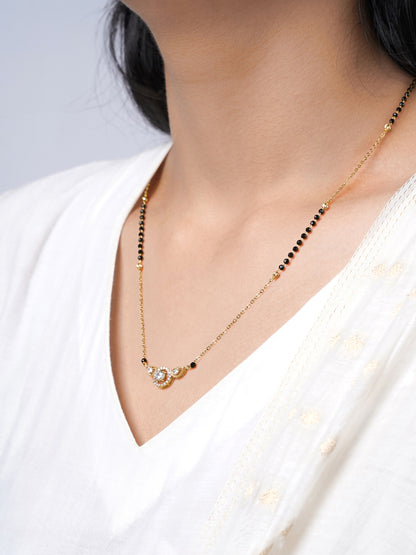 Rivya 18K Gold Plated Mangalsutra