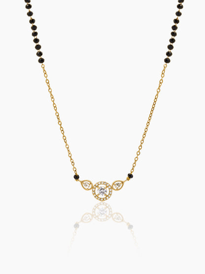 Rivya 18K Gold Plated Mangalsutra Gold