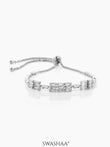 Roba Diamond Bracelet Silver