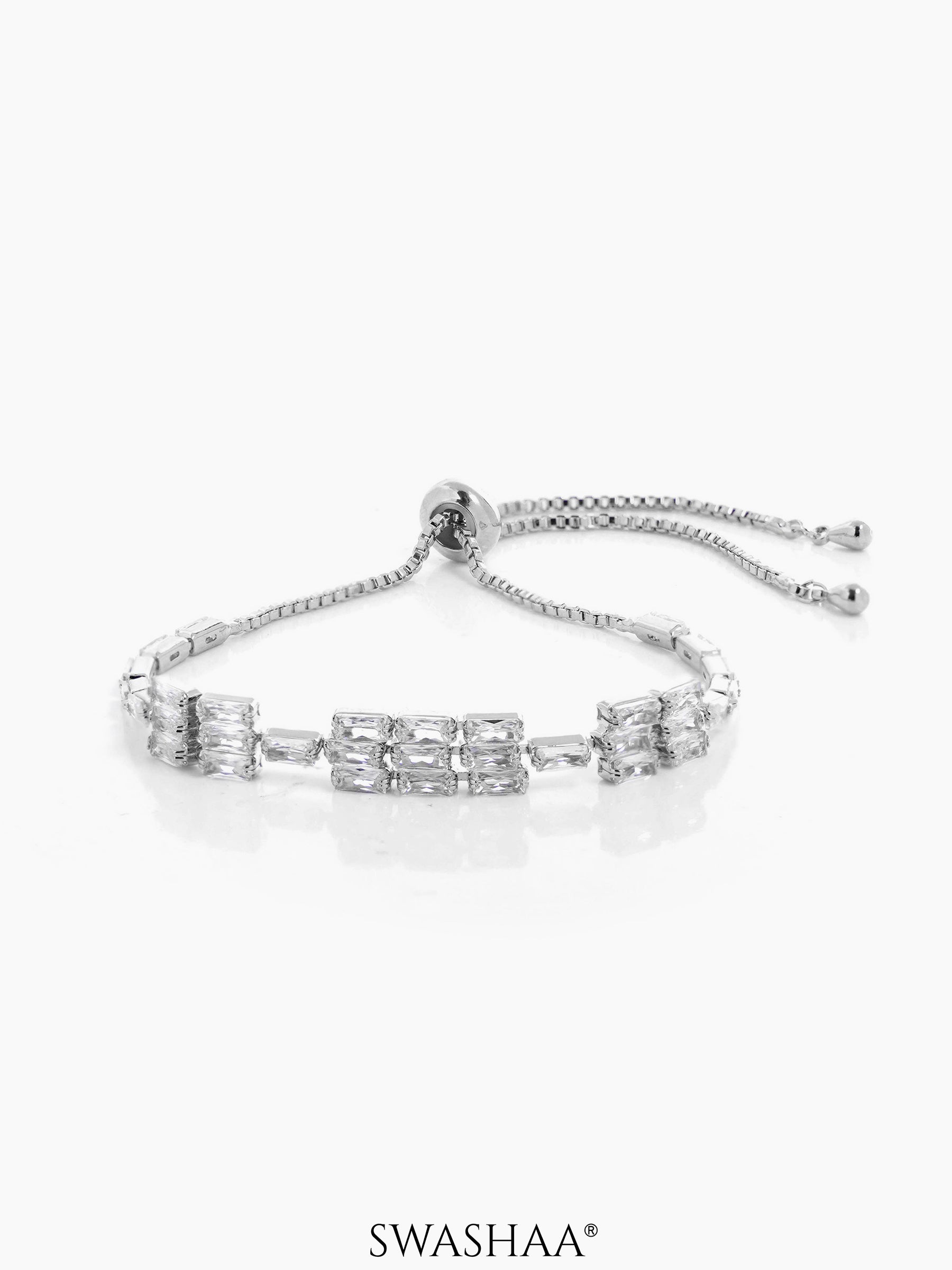 Roba Diamond Bracelet Silver