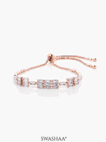 Roba Diamond Bracelet Rosegold Plated