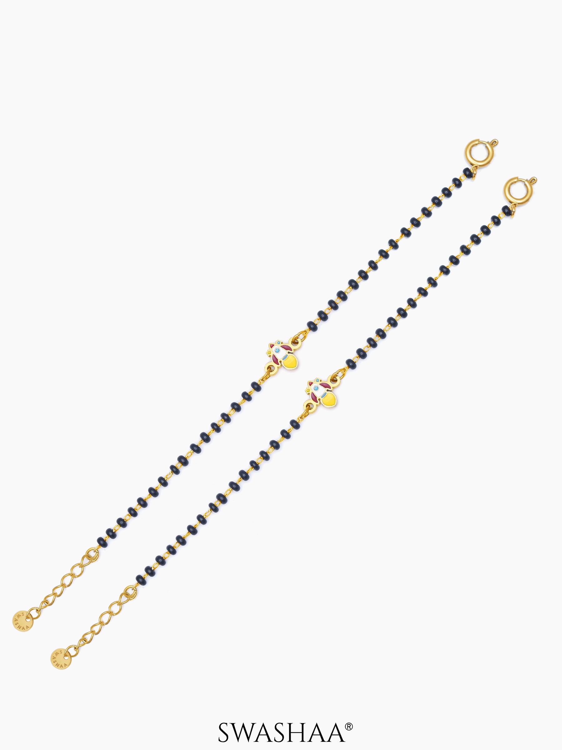 Rocket Dreams 18K Gold Plated Kid's Nazariya Bracelet