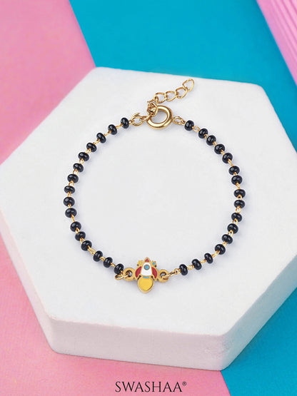 Rocket Dreams 18K Gold Plated Kid's Nazariya Bracelet