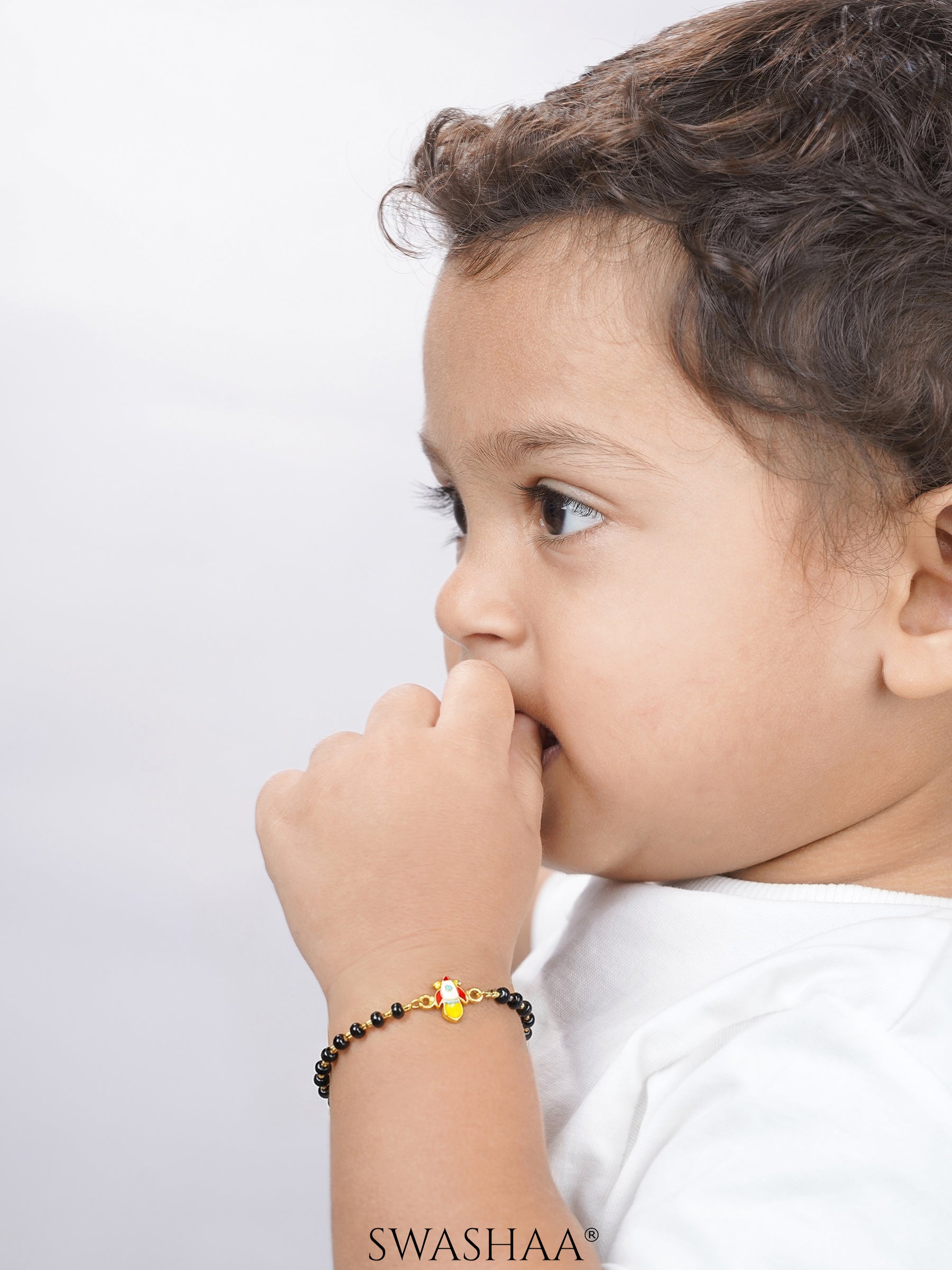 Rocket Dreams 18K Gold Plated Kid's Nazariya Bracelet