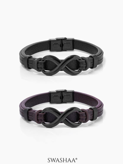 Rocky Men's Leather Bracelet