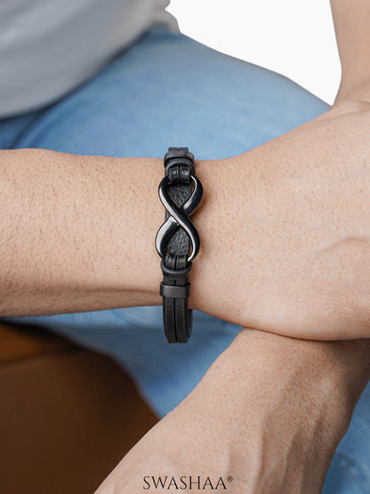 Rocky Men's Leather Bracelet