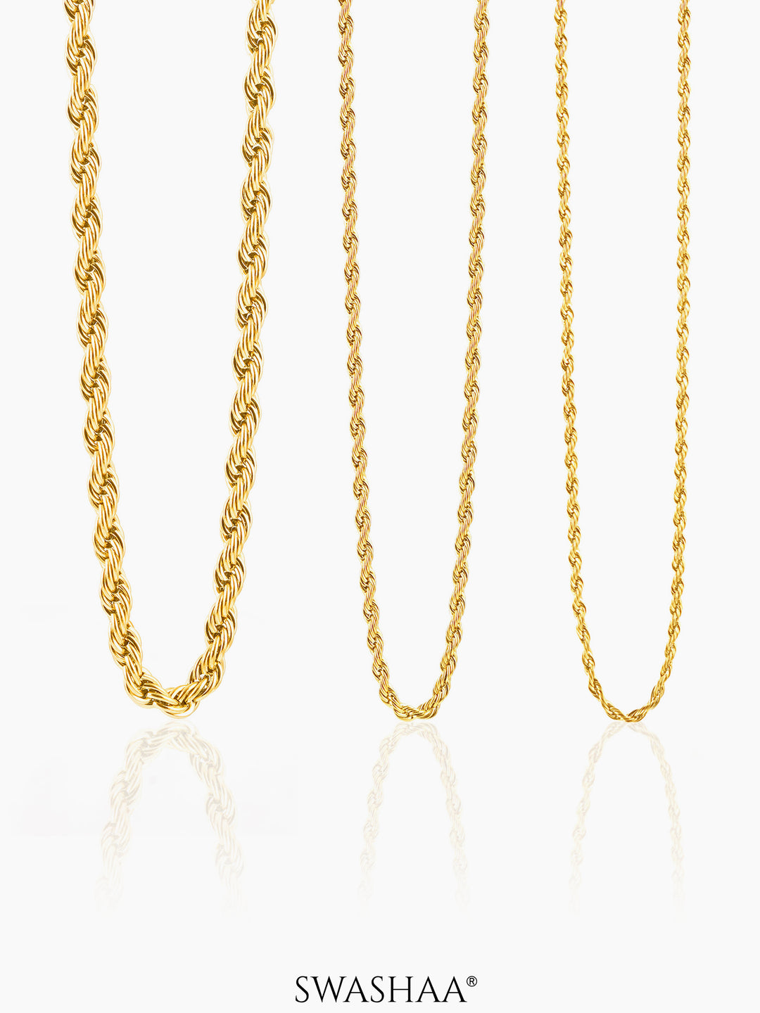 Rogan 18K Gold Plated Men's Chain