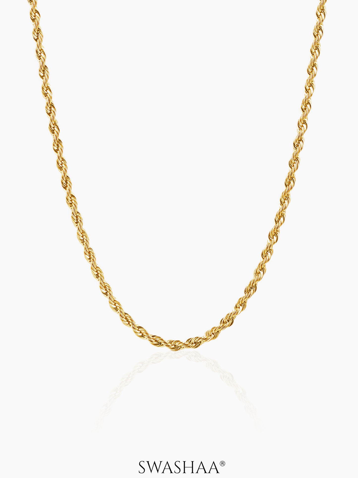 Rogan 18K Gold Plated Men's Chain 3 MM
