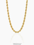 Rogan 18K Gold Plated Men's Chain 6 MM
