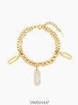 Roha Link 18K Gold Plated Bracelet Gold