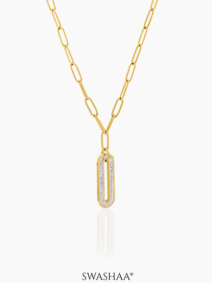 Roha Link 18K Gold Plated Necklace Gold
