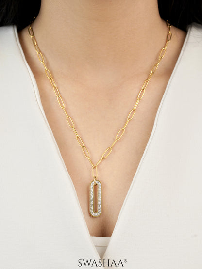 Roha Link 18K Gold Plated Necklace
