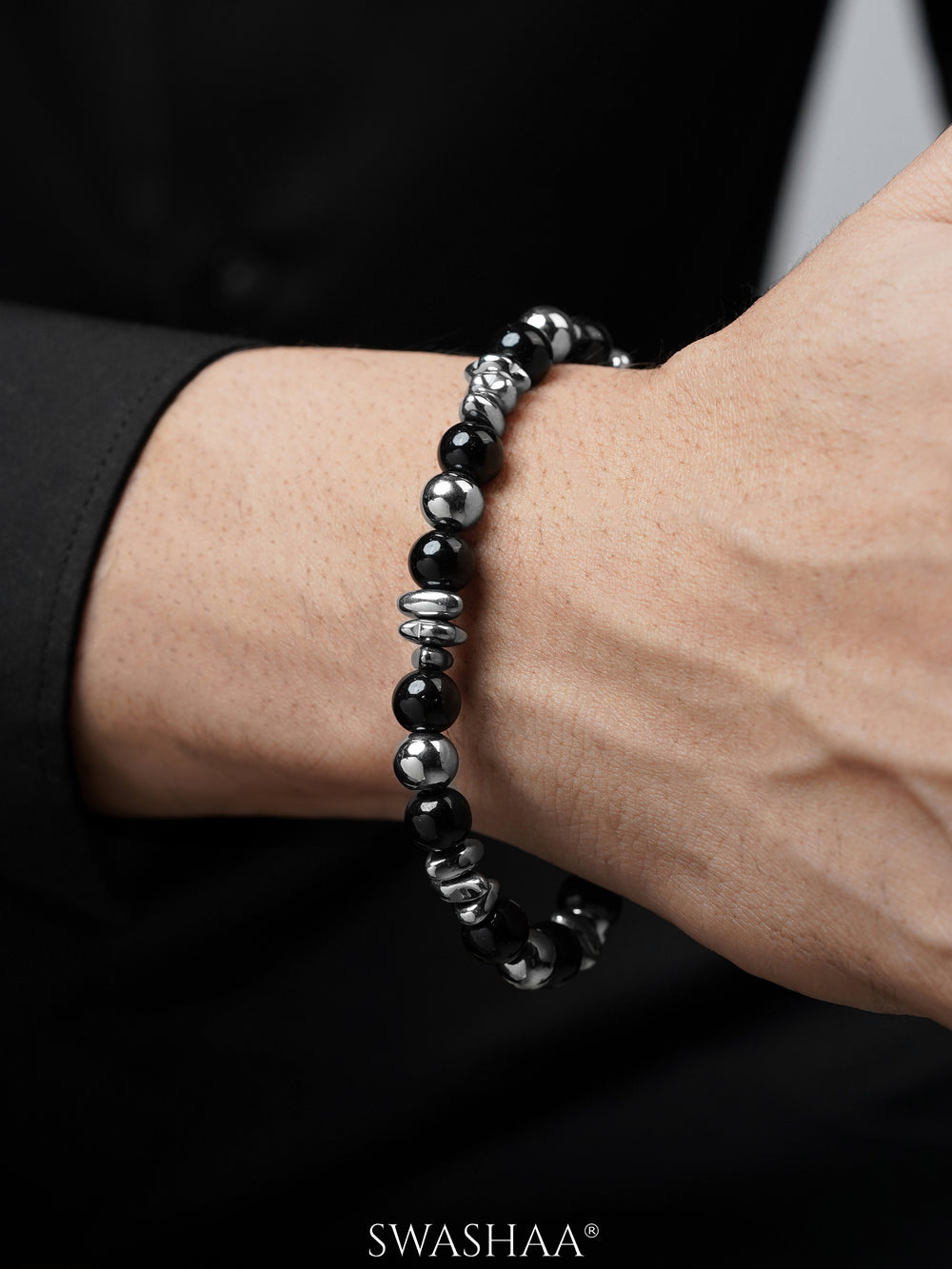 Roi Men's Beaded Bracelet