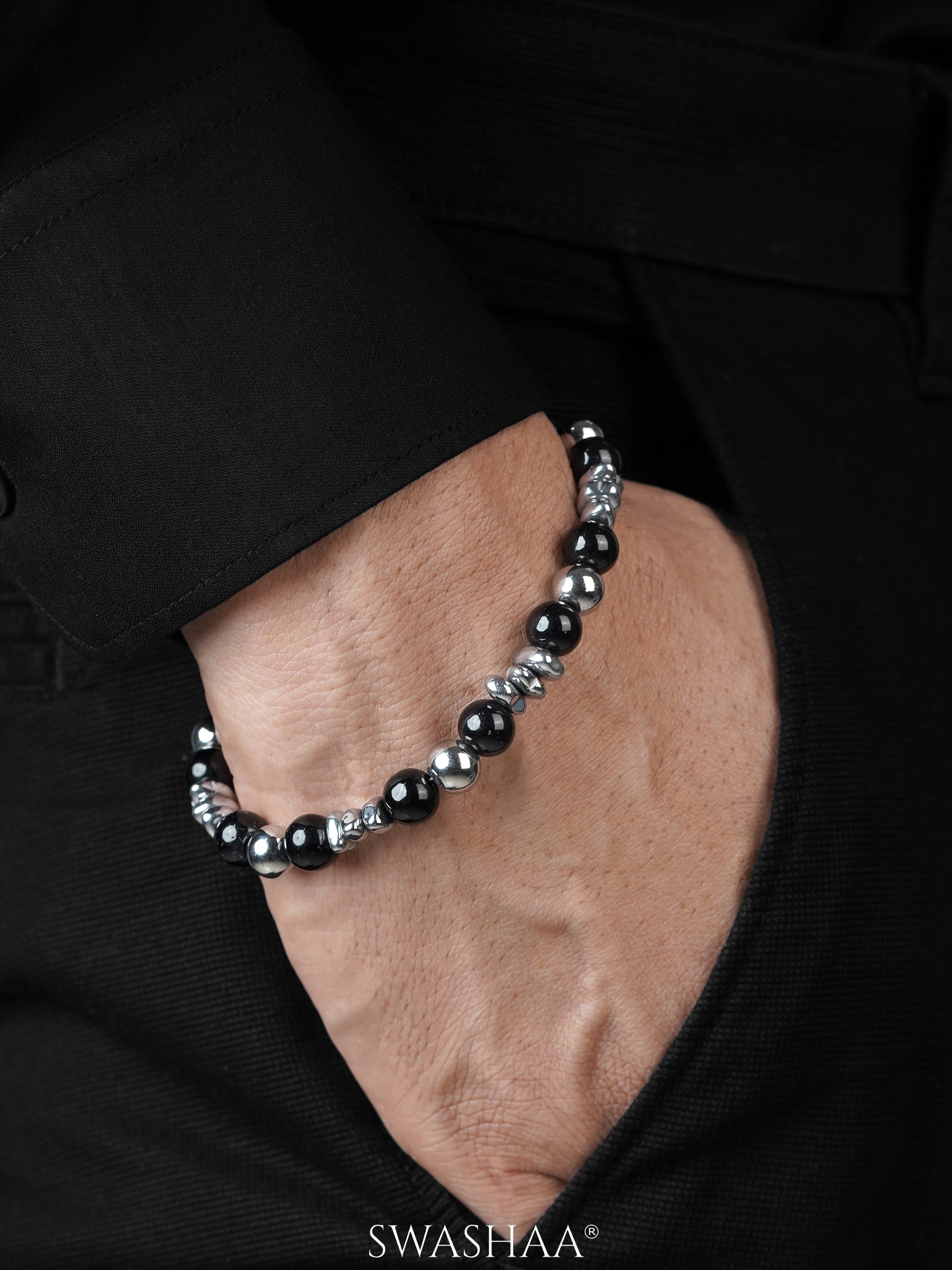 Roi Men's Beaded Bracelet