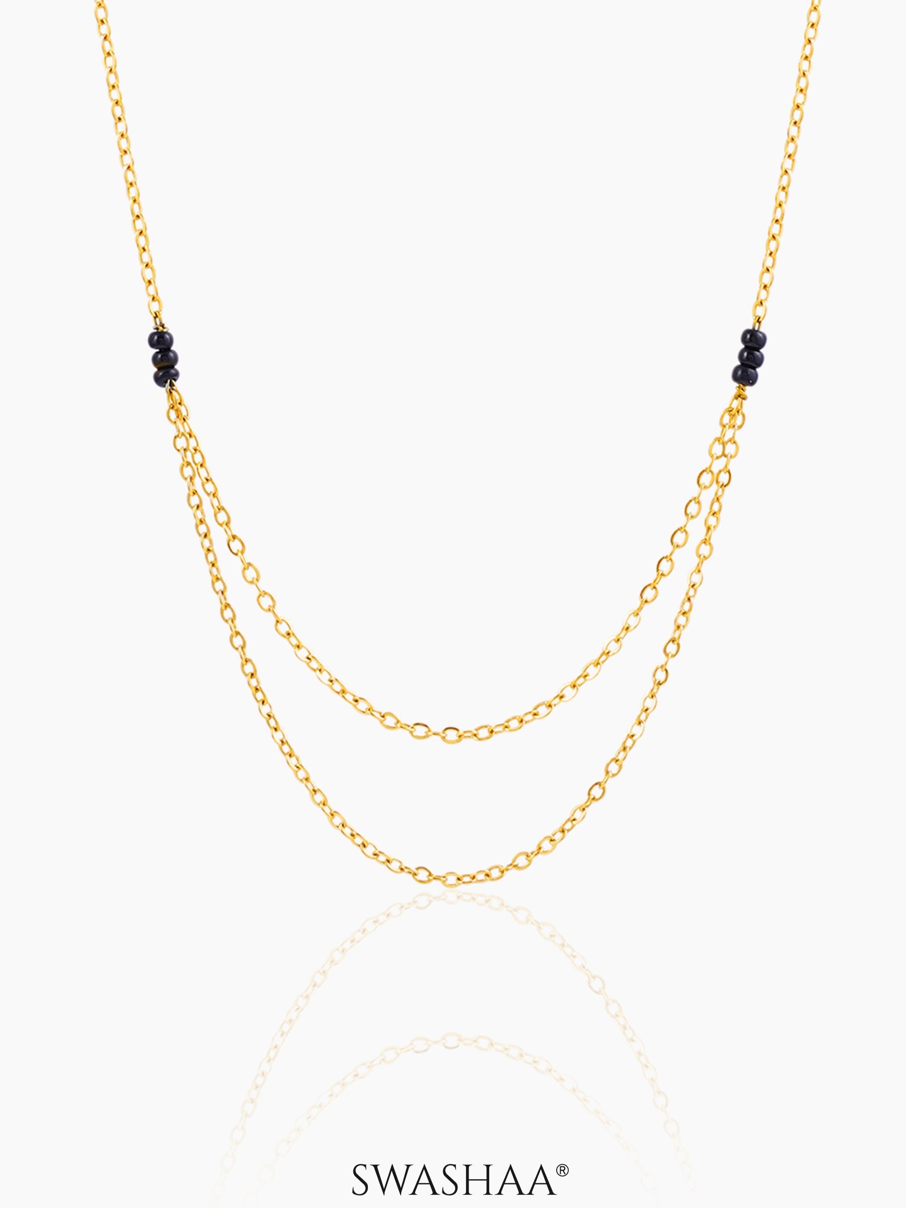 Roop 18K Gold Plated Mangalsutra Gold