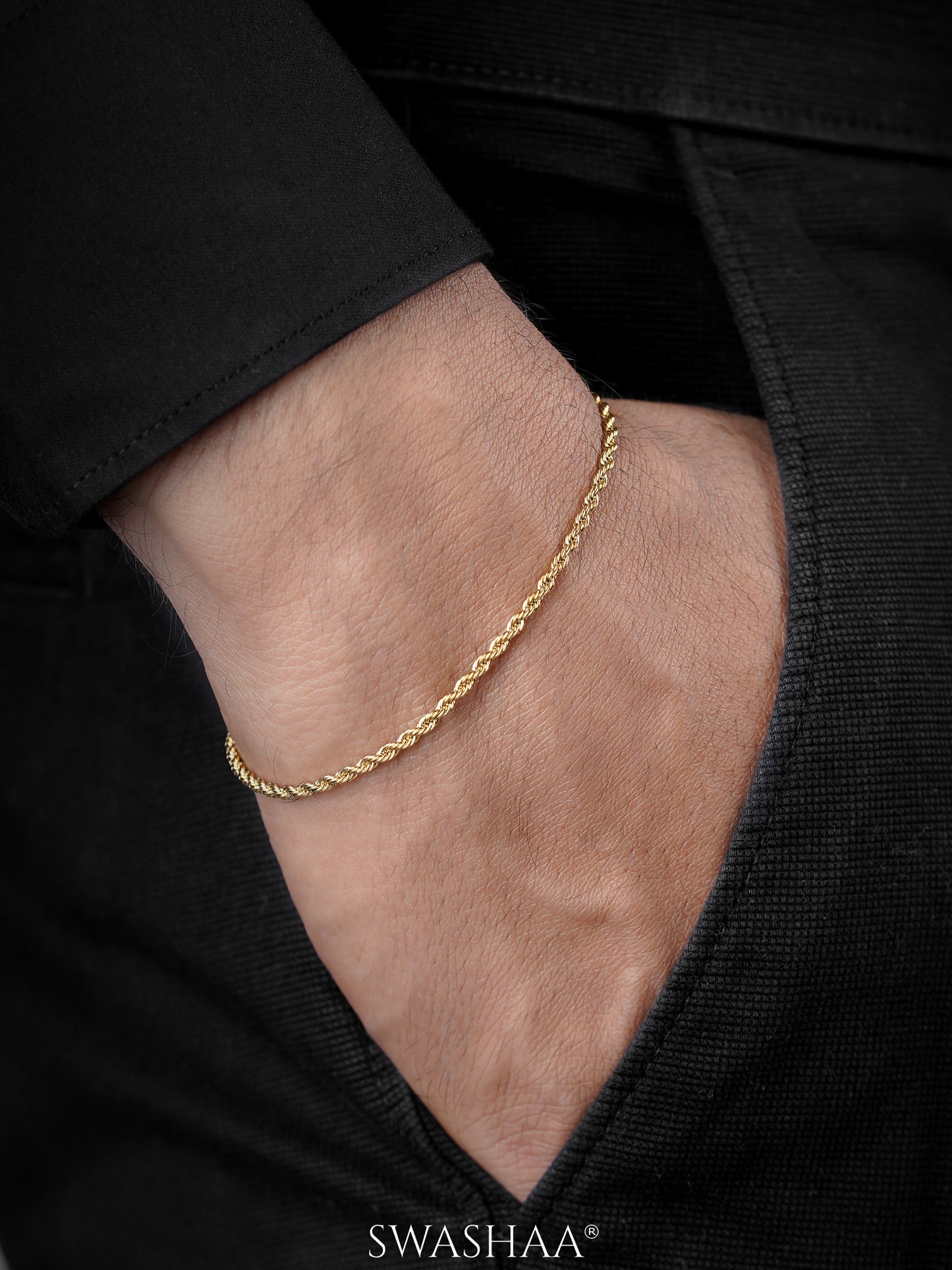 Rope Chain Men's Bracelet