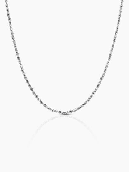 Rope Chain Silver 2MM Kid's Chain Silver 2 MM