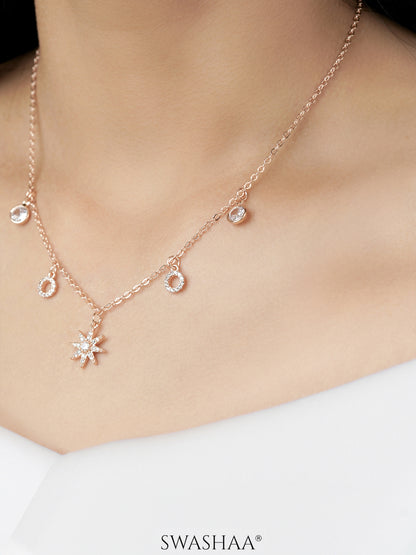 Rosa Rosegold Plated Necklace