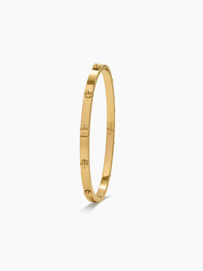 Rosina Orb 18K Gold Plated Band Bracelet Gold