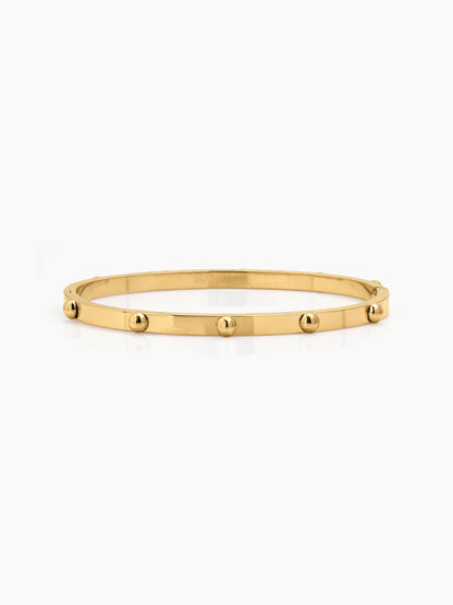Rosina Orb 18K Gold Plated Band Bracelet