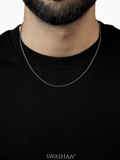 Round Box Men's Chain