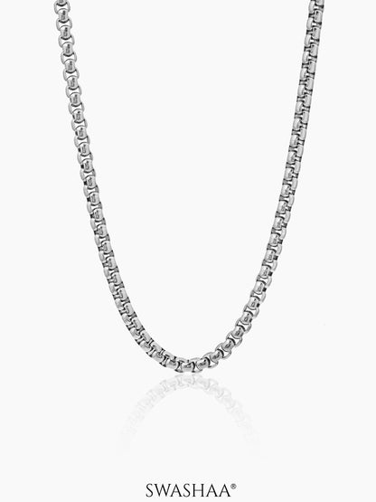 Round Box Men's Chain