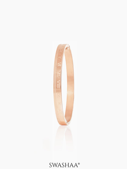 Royal Roman Women's Bracelet Rosegold Plated