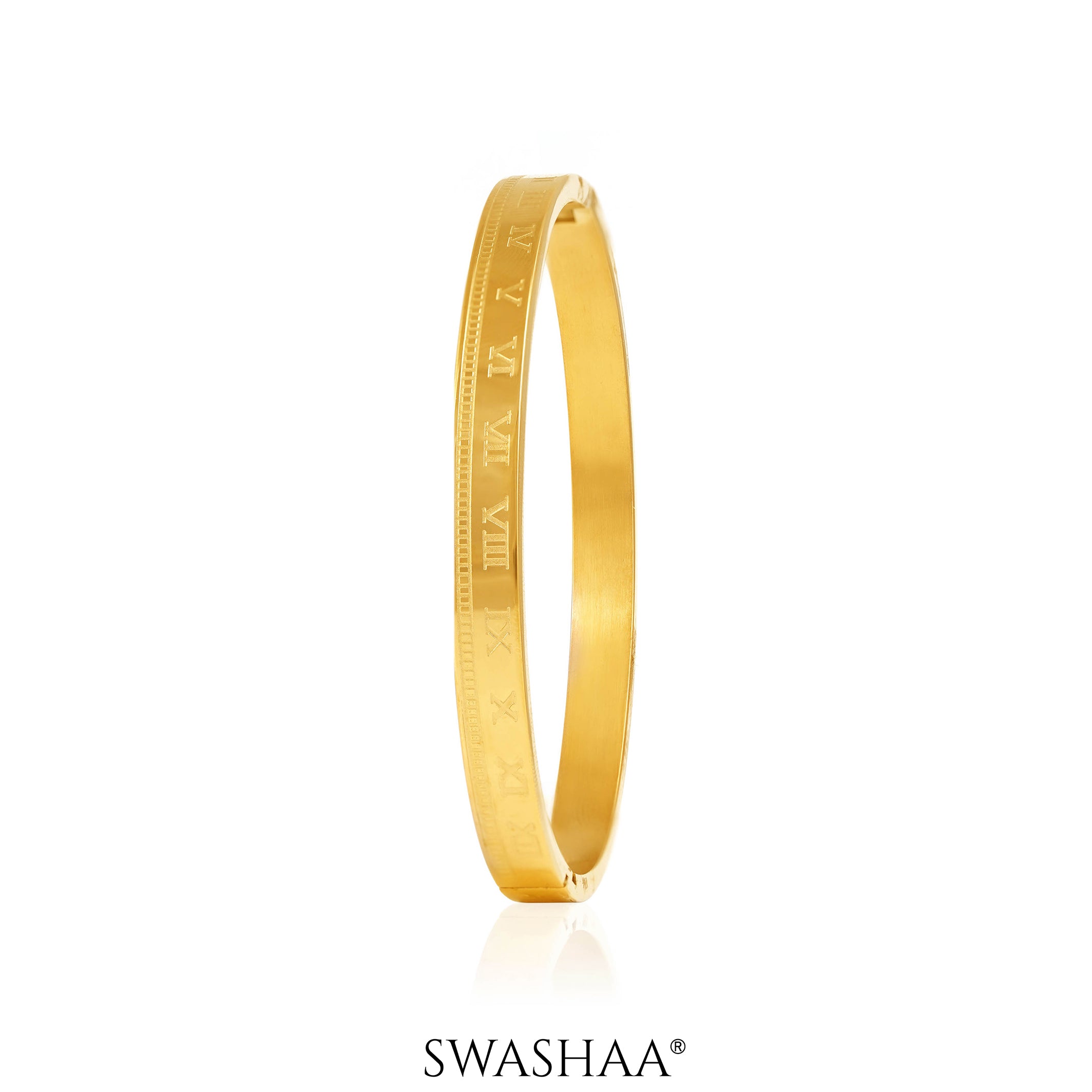 Royal Roman Women's Bracelet 18K Gold Plated