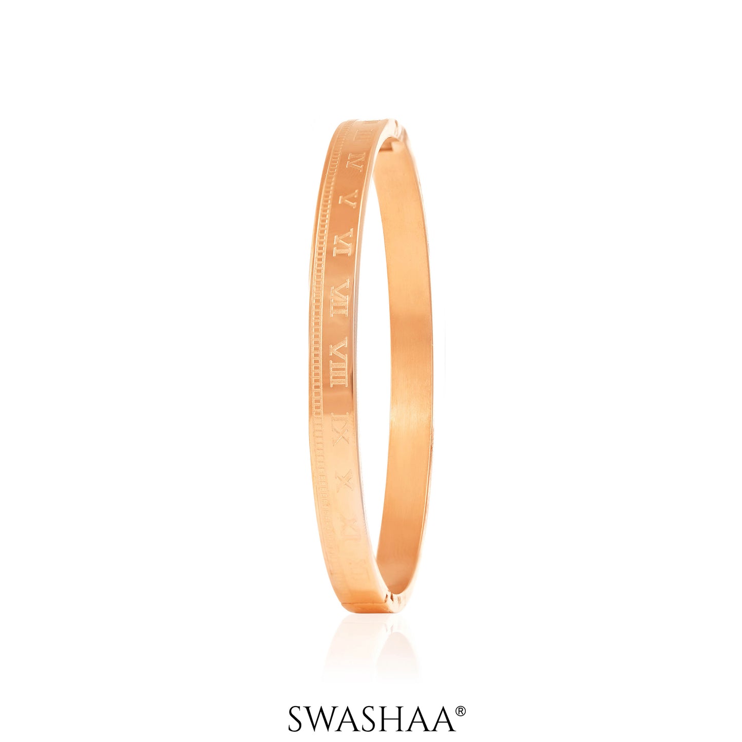 Royal Roman Women's Bracelet Rosegold Plated