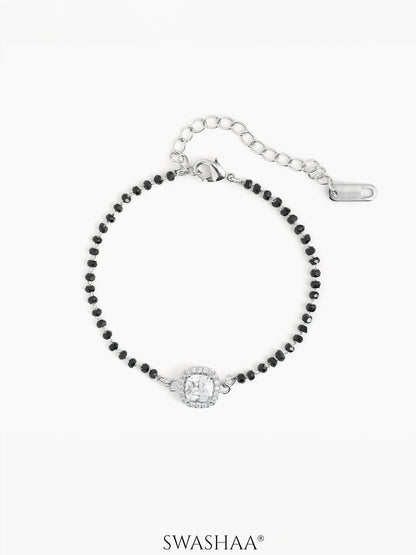 Ruvina Solitaire Halo Mangalsutra Bracelet