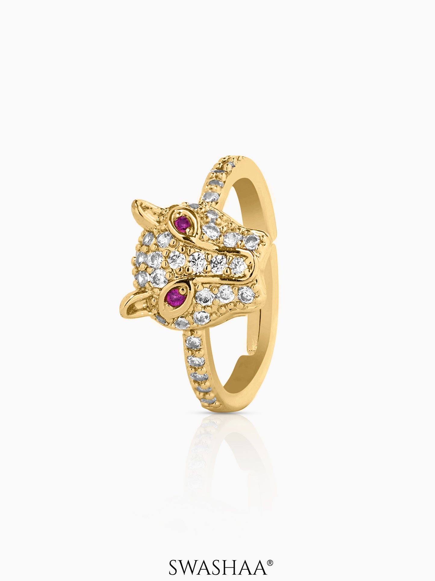 Sabyaa 18K Gold Plated Ring Gold
