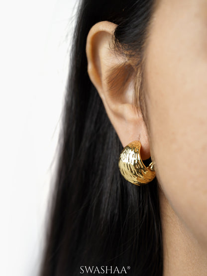 Sail 18K Gold Plated Earrings