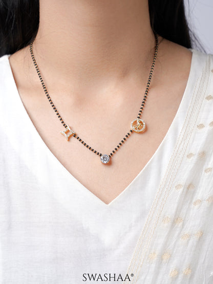 Samaa 18K Gold Plated Mangalsutra