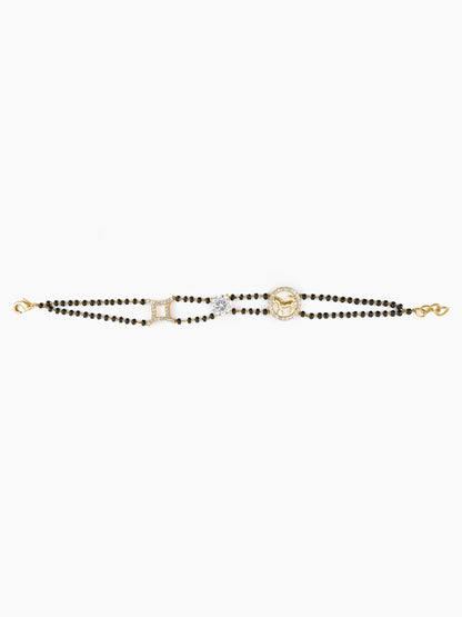 Samaa 18K Gold Plated Mangalsutra Bracelet Gold