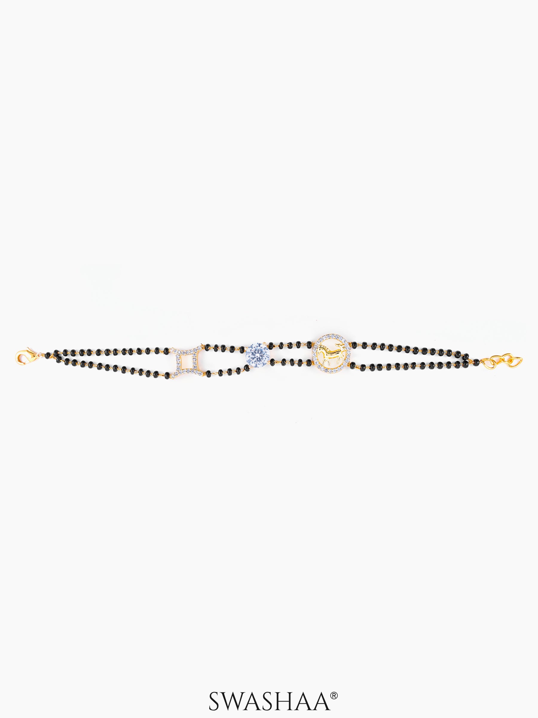 Samaa 18K Gold Plated Mangalsutra Bracelet Gold