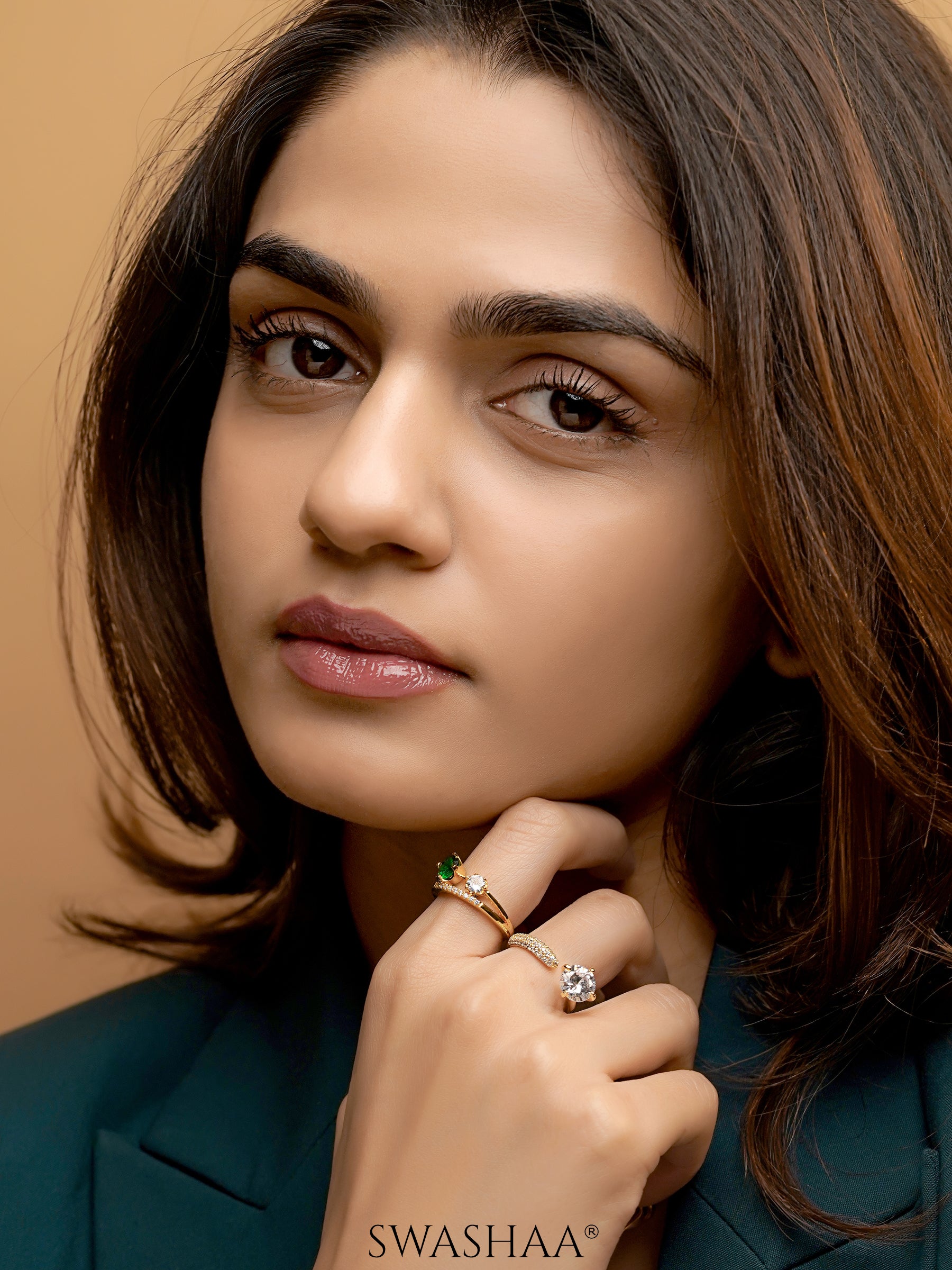 Samta 14K Gold Plated Ring