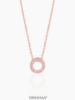 Sara Rosegold Plated Necklace Rosegold