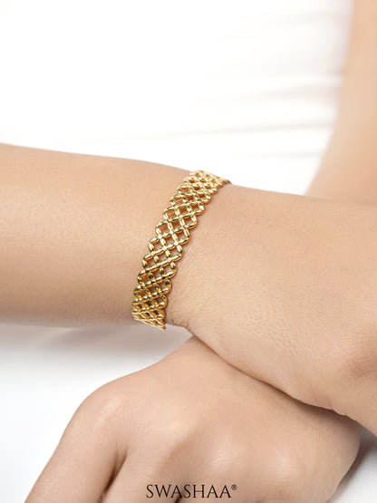 Scarlet 18K Gold Plated Bracelet