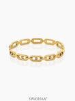 Seraphina Diamond Link Bracelet Gold