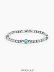 Serene Men's Bracelet Silver